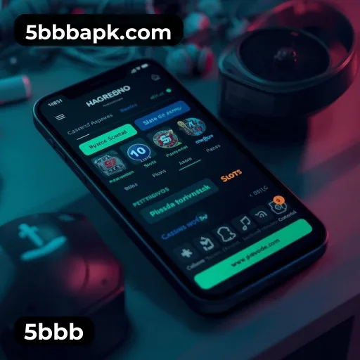 Aplicativo móvel 5bbb para iOS e Android